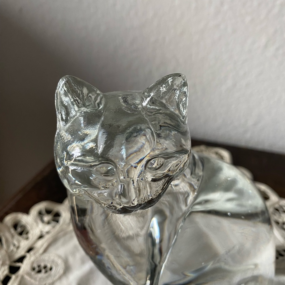 Glass cat - Picture 2 of 3